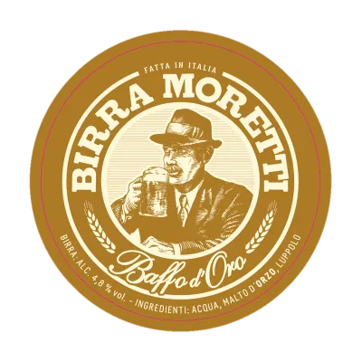 Birra Moretti Baffo d'Oro